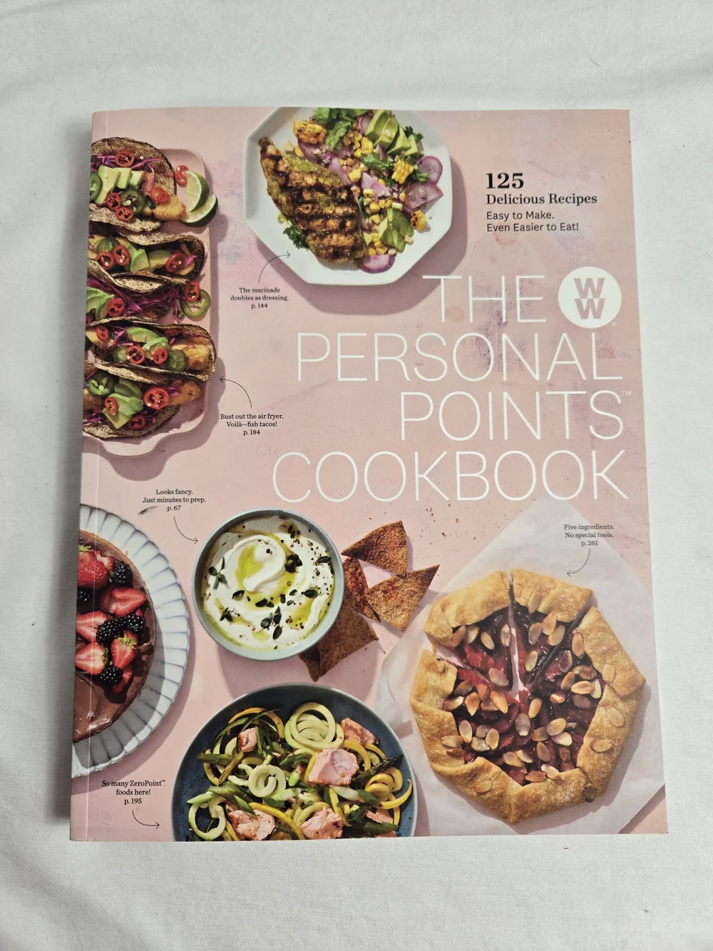 Weight Watchers WW The Personal Points Cookbook 125 Recipes Healthy Diet Book